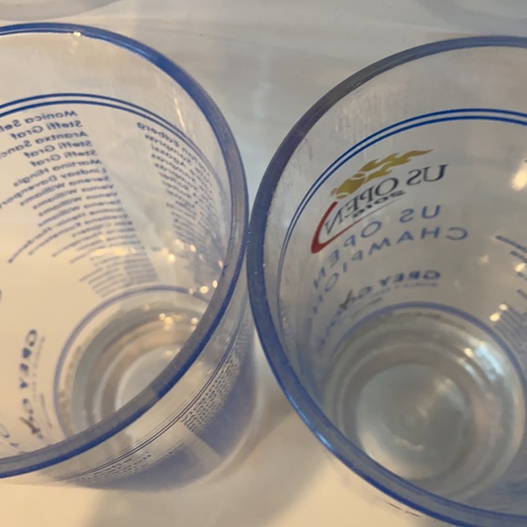 U.S.Open 2016 Champions Grey Goose 2 Acrylic Cups - Picture 4 of 5